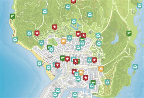 Interactive GTA 5/Online Map